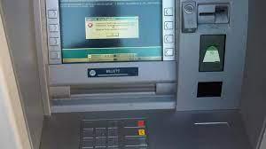 windows xp running on a bank machine