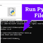 how to run py in windows 10 and 11