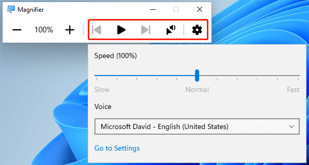 windows 10 and 11 zooming in and out using magnifier