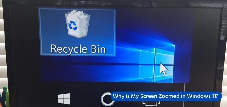 windows zoomed in too much